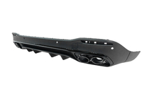 Mercedes GLE W167 2018- Rear diffuser with exhaust tips GLE53 Black (2018-2026) photo 7