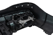 Mercedes GLE W167 2018- Rear diffuser with exhaust tips GLE53 Black (2018-2026) photo 12