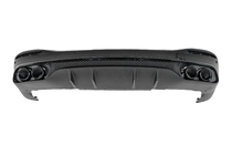Mercedes GLE W167 2018- Rear diffuser with exhaust tips GLE53 Black (2018-2026) photo 3