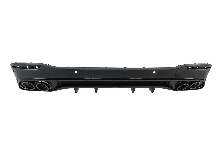 Mercedes GLE W167 2018- Rear diffuser with exhaust tips GLE53 Black (2018-2026) Image