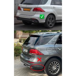 Rear diffuser for GLE (GLE63 Black design) photo 3