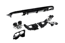 Mercedes E-class coupe C238 2016-2024 Rear Diffuser Black with Black Tips (AMG53 Design) photo 6