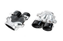 Mercedes E-class coupe C238 2016-2024 Rear Diffuser Black with Black Tips (AMG53 Design) photo 8