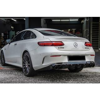 Rear Diffuser Black with Black Tips (AMG53 Design)