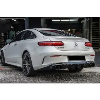 Rear Diffuser Black with Black Tips (AMG53 Design)