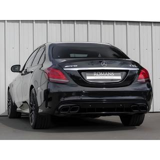 Rear diffuser with tips Black (C63 Design 2018-2021) photo 1