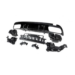 Rear diffuser with tips Black (C63 Design 2018-2021) photo 4