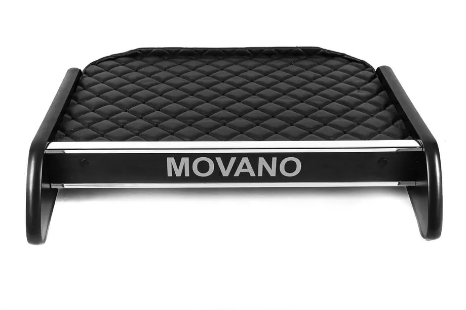 Opel Movano 2010-2021 Dashboard Shelf (Black with Black Stitching) Image
