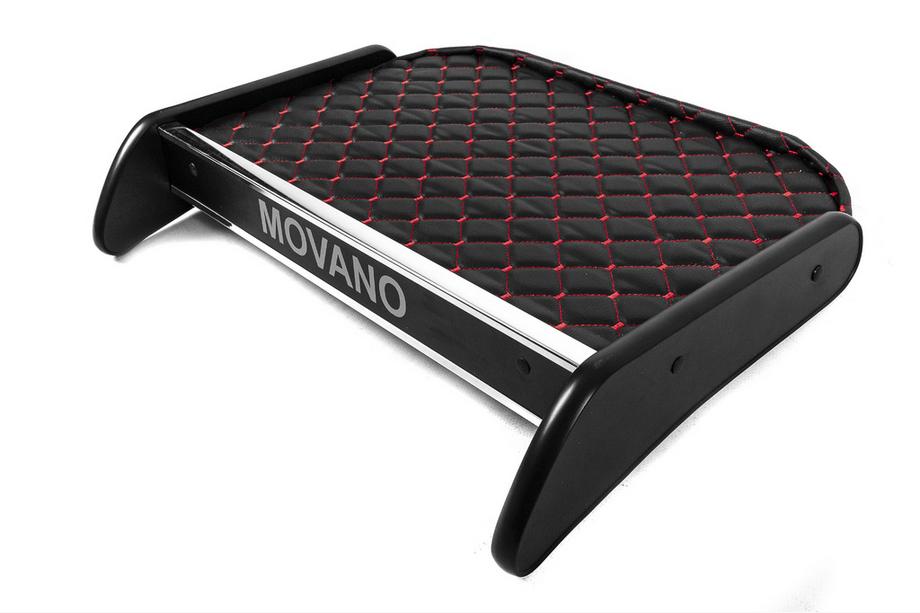 Opel Movano 2010-2021 Dashboard Shelf (Black with Red Stitching) Photo 2