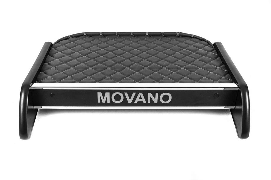 Opel Movano 2010-2021 Dashboard Shelf (Gray with Gray Stitching) Image
