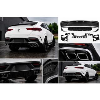 Rear diffuser with exhaust tips (GLE63 design) photo 1