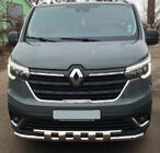 Renault Trafic 2015- Front Bar Shark ST015 (2021+, Stainless Steel) photo 1