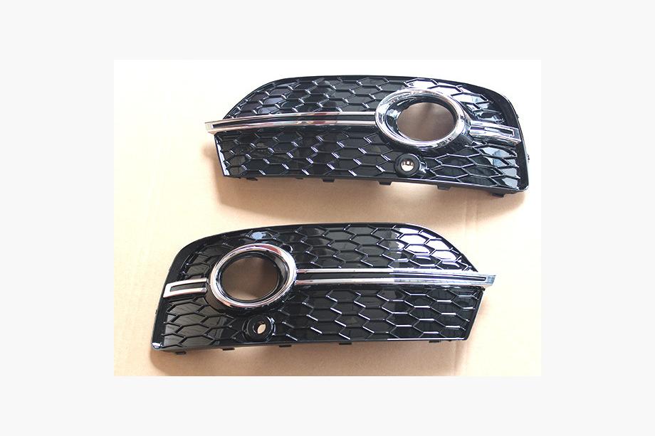 Audi Q3 2011-2019 Fog Light Grilles RSQ-Style (2011-2015, 2 pcs, Black) Image