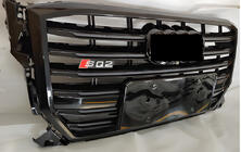 Audi Q2 2016- Front Grille SQ-Style V2 (2016-2024, Black) photo 1