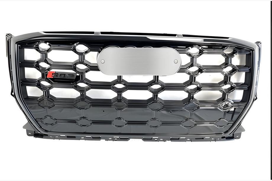 Audi Q2 2016- Front Grille SQ-Style V1 (2016-2024, Black) Image