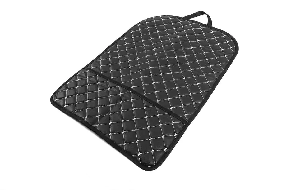 Car Seat Back Organizer ECO (1 pc, Black with Gray Stitching) Photo 2