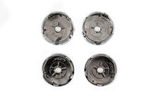 Renault Black wheel center caps with ring (59mm to 55mm, 4 pcs) photo 3