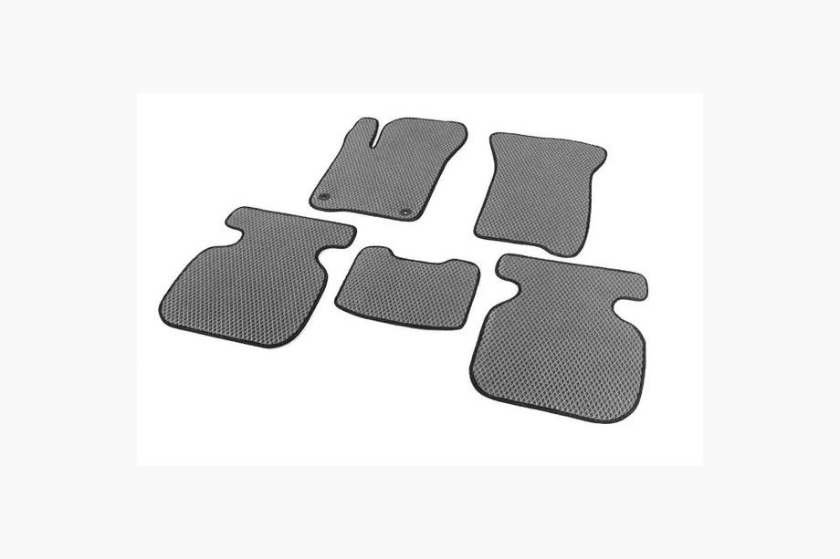 Fiat Freemont 2011-2016 EVA Floor Mats (2 Rows, Gray) Image