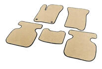 Fiat Freemont 2011-2016 EVA Floor Mats (2 Rows, Beige) photo 1
