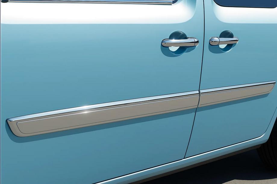 Renault Kangoo 2008–2020 Door Mouldings Stainless Steel (2008-2011, 4 pcs) Image