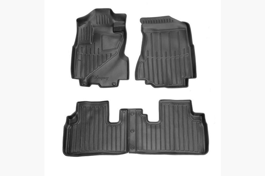 Honda CRV 2001-2006 Stingray 3D Rubber Floor Mats (4 pcs) Image
