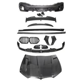 Body kit with hood Carbon V2 (2018-2022) BMW X6 G06 2019–2027 photo 3