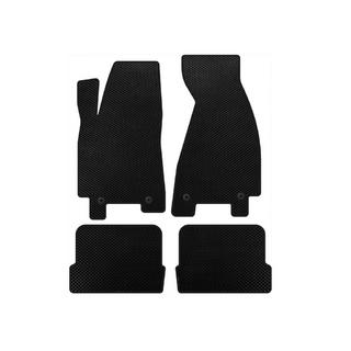 EVA Floor Mats (1991-1996, Coupe, Black) Audi 80/90 1987-1996