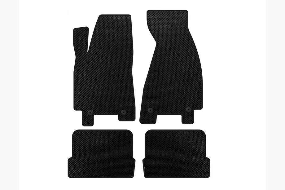 Audi 80/90 1987-1996 EVA Floor Mats (1991-1996, Coupe, Black) Image
