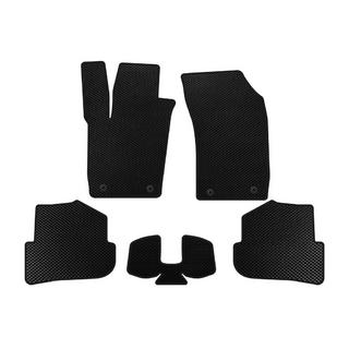EVA Floor Mats (HB, 3-Door, Black) Audi A1 2010-2018