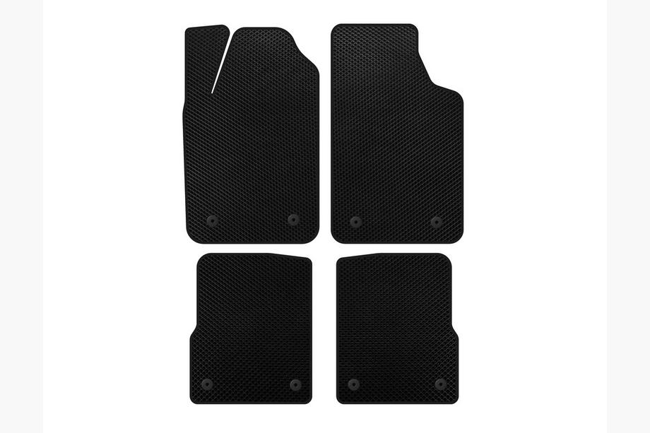 Audi A2 1999-2005 EVA Floor Mats (HB, Black) Image