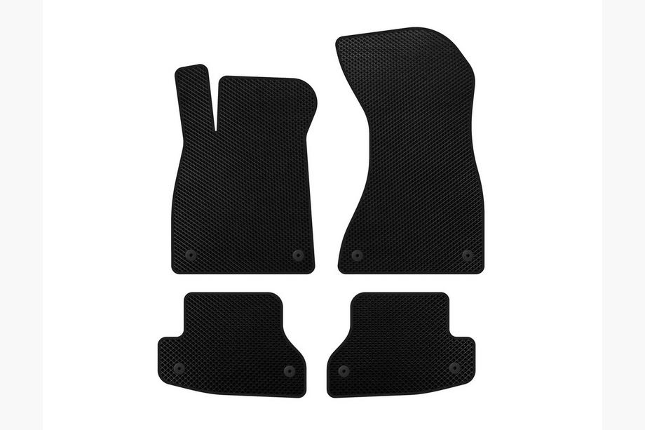 Audi A5 2016-2025 EVA Floor Mats (Coupe, Black) Image