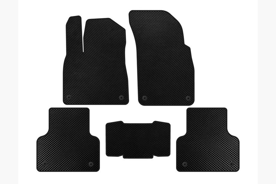 Audi Q8 2018- EVA Floor Mats (Black) Image