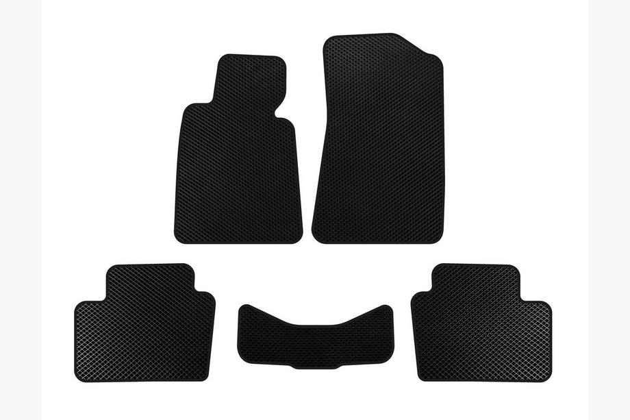 BMW 3 Series E30 1982–1994 EVA Floor Mats (SD, Black) Image