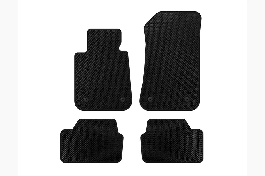 BMW 1 Series E81/E82/E87/E88 2004-2011 EVA Floor Mats (Black) Image