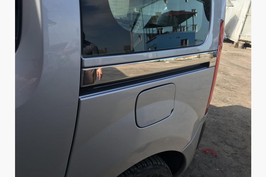 Renault Kangoo 2008–2020 Molding for sliding door (2 pcs, stainless steel) Photo 3