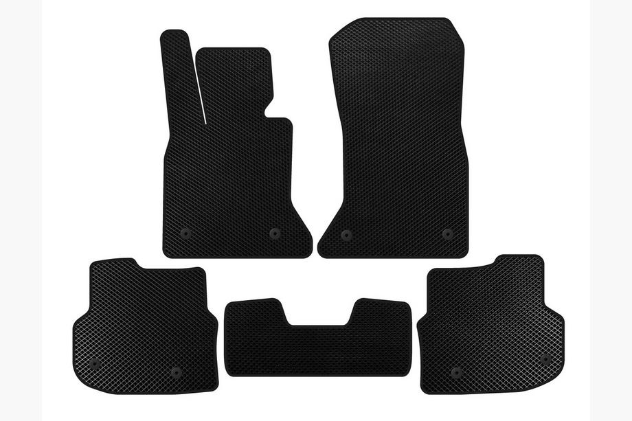 BMW 5 Series F10/F11 2010–2016 Floor Mats 2010-2013 (EVA, Black) Image