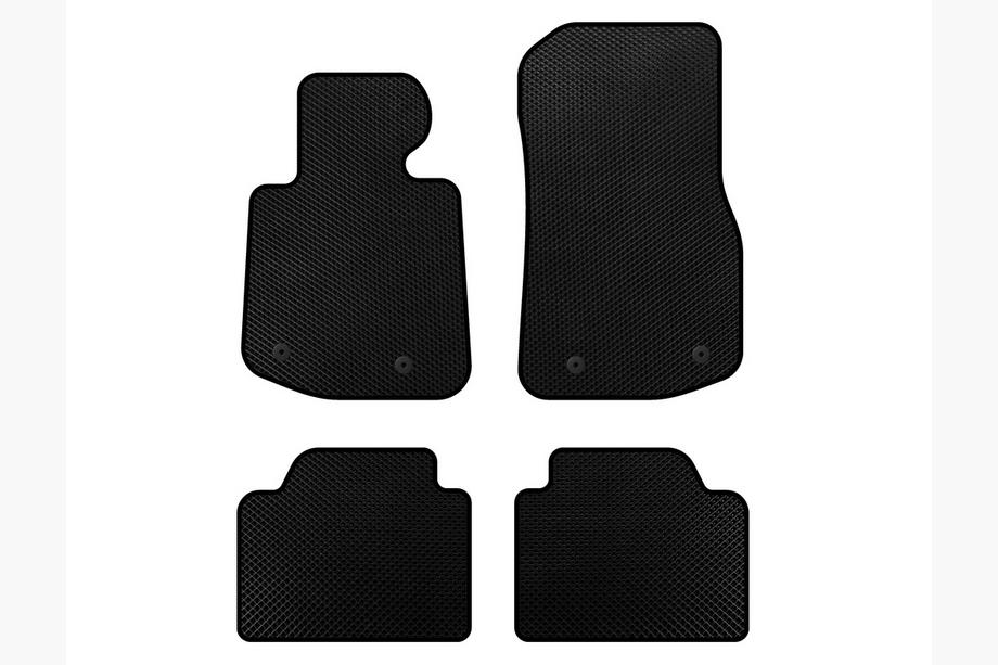 BMW 4 Series F32/F33/F36 2012-2020 EVA Floor Mats V2 (black) Image