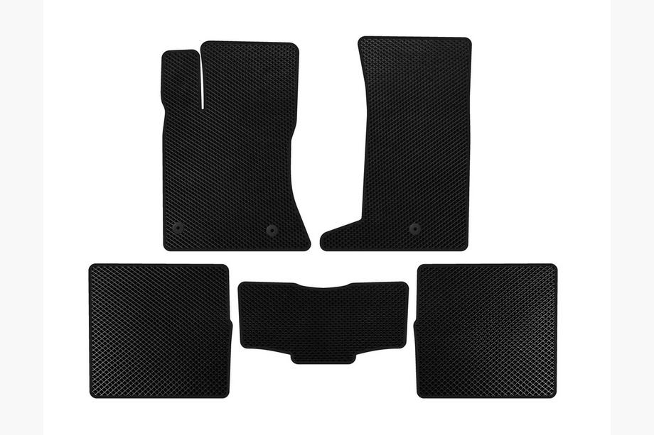 Cadillac SRX 2004-2009 EVA Floor Mats (Black) Image