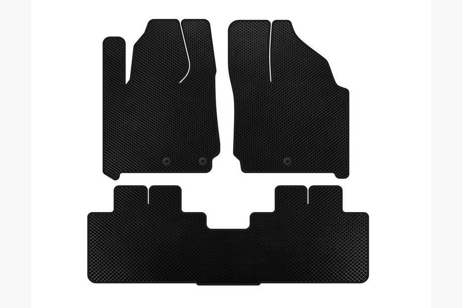 Cadillac SRX 2010-2016 EVA Floor Mats (Black) Image