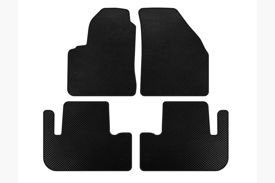 Chevrolet Tacuma/Rezzo 2000-2008 EVA Floor Mats (Black) Image