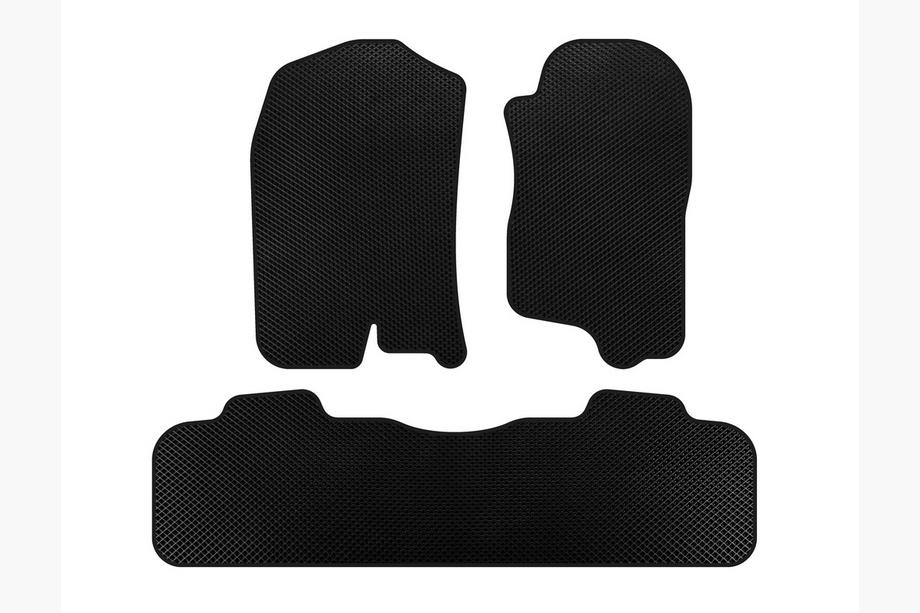 Chevrolet Tahoe 2007-2014 EVA Floor Mats (2 Rows, 2007-2014, Black) Image