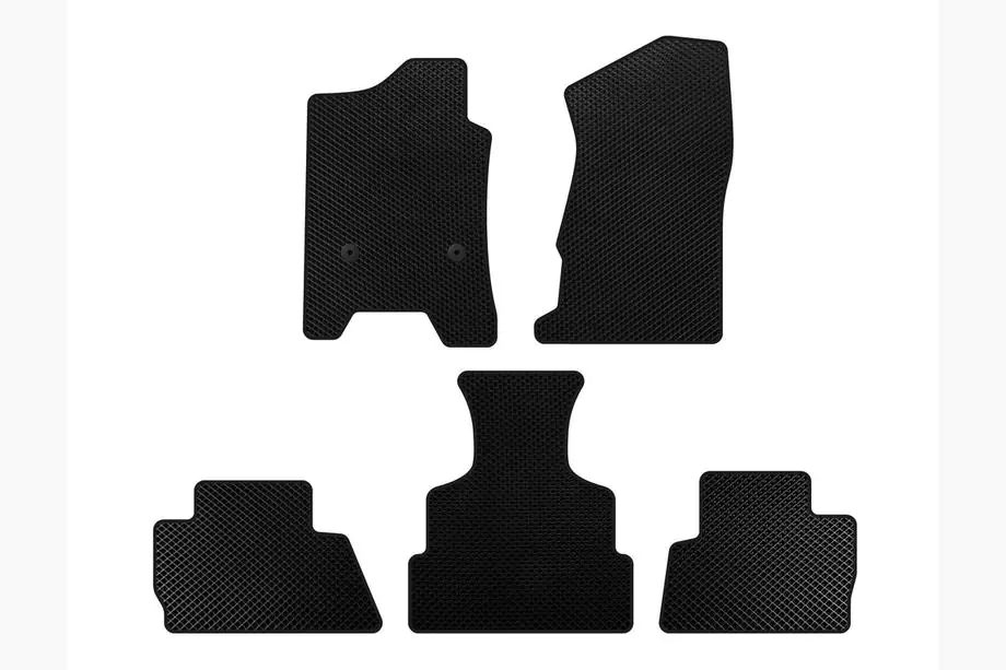 Chevrolet Tahoe 2014-2019 EVA Floor Mats (2014-2020, Black) Image