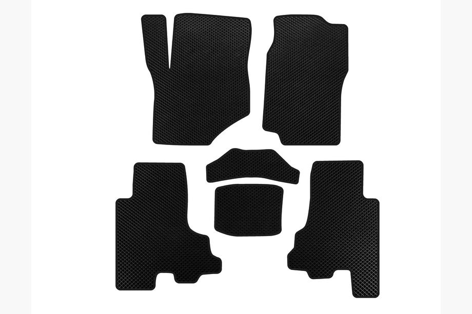Chevrolet Trailblazer 2002-2012 EVA Floor Mats (Black) Image