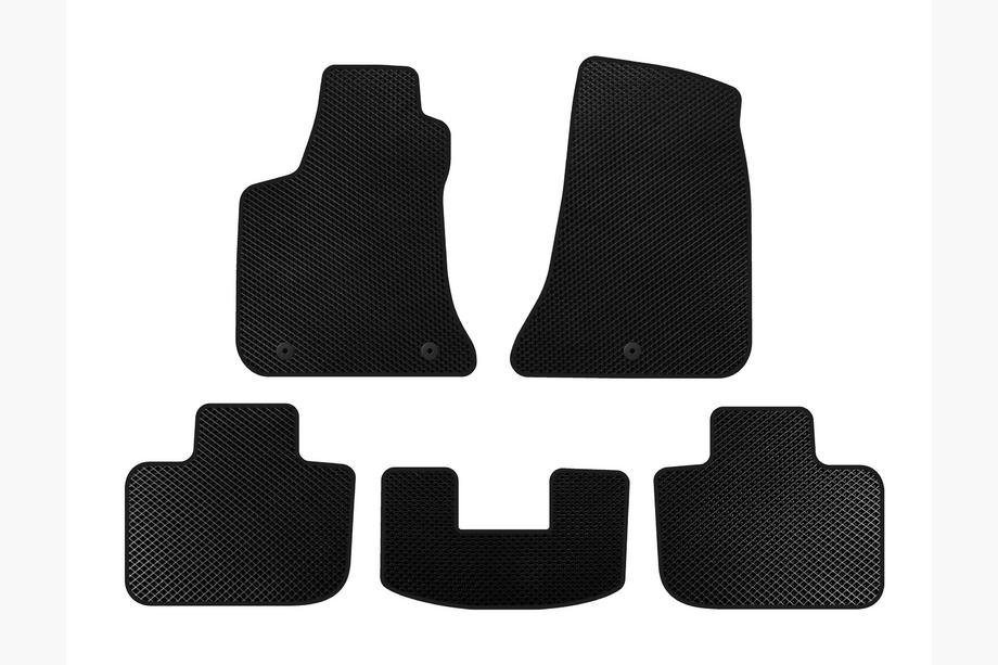 Chrysler C300 2011-2023 EVA Floor Mats V1 (Black) Image