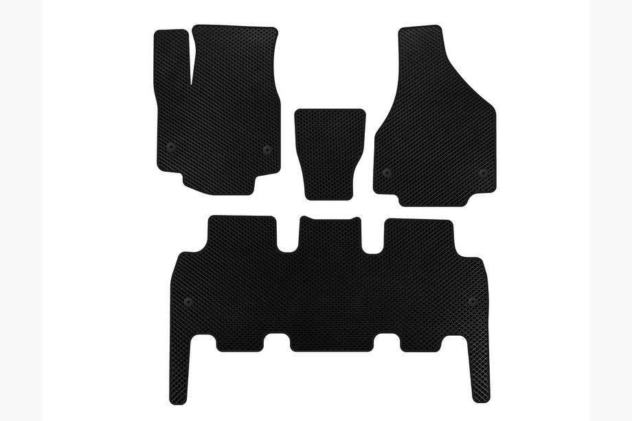 Chrysler Pacifica 2016- EVA Floor Mats (Black) Image