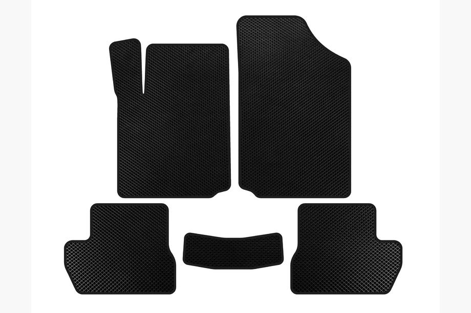 Citroen C-2 2003-2009 EVA Floor Mats (Black) Image