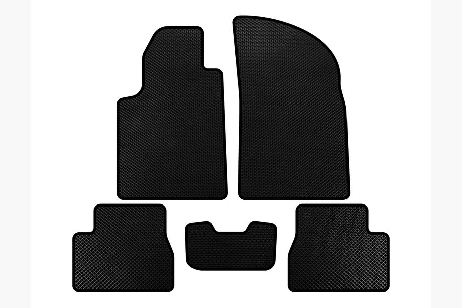 Citroen C-3 2002-2009 EVA Floor Mats (Black) Image