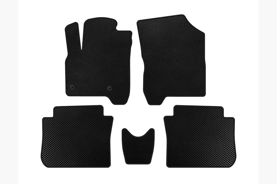 Citroen C-3 Picasso 2010-2017 EVA Floor Mats (Black) Image