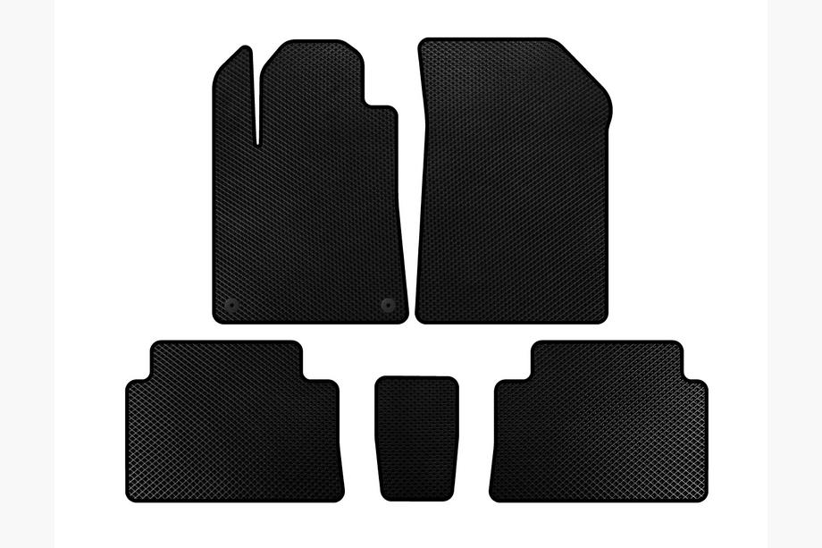 Citroen C-5 2001-2008 EVA Floor Mats (Black) Image