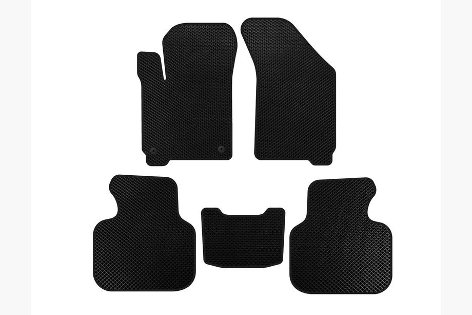 Dodge Journey 2008-2020 EVA Floor Mats (2008-2011, Black) Image